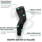 FitFlex - Soportes de compresión para rodillas y piernas de 360°